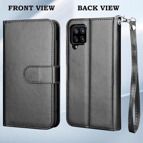 Galaxy A42 5G Case, Galaxy A42 5G Wallet Case, Takfox PU Leather ID Credit Card Holder Slots Folio Flip Cover Magnetic Detachable Hard Phone Case [Kickstand] & Lanyard for Samsung A42 5G-Rose Gold in Saudi Arabia