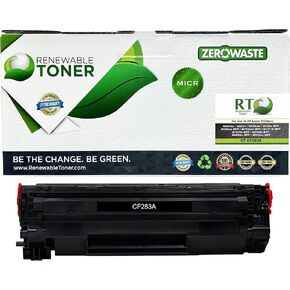 83A RT MICR Toner Compatible Replacement for HP CF283A Laser Jet M201 M125 M127 M225 Check Printer Cartridge