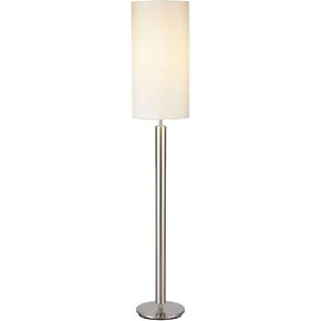 Adesso 4174-22 Hollywood Table Lamp, 58 in., 100W Incandescent, Brushed Steel Finish, 1 Tall Lamp