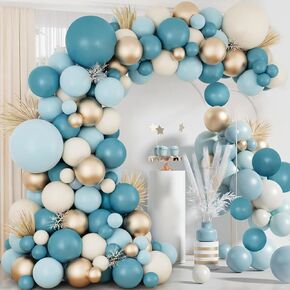 Boho Pink Balloon Arch Kit -134pcs Retro Blush Pastel Pink Baloons ، Shatterproof and Easy Assembly for Baby Showers ، Mitما ميلاد ، حفلات زفاف ، ديكور لحفلات الفتيات