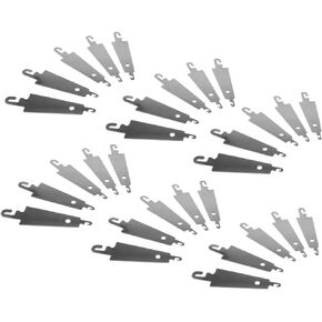 Honbay 30pcs Steel Needle Threader Stitch Insertion Hand Sewing Supplies Accessories for Large Eye Needles