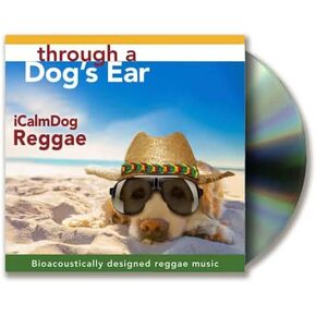 icalmpet | من خلال أذن الكلب: icalmdog reggae | CD | 60 دقيقة | حل الإيقاع الجامايكي السعيد لقلق الكلاب