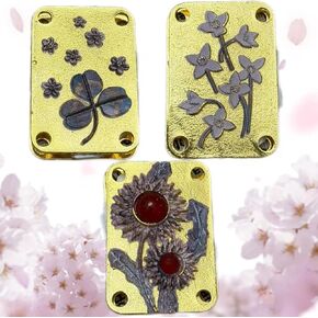 Micro Flower Press ، النباتات الفنية والحرف المعدنية للضغط ، مجموعة مصغرة للزهور ، مجموعة الحفاظ على النباتات المضغوطة DIY للفنون وعشاق الحرف ، هدايا عاشق النبات (ورقة)