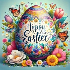 Shicernhj Happy Easter Diamond Painting Kits للبالغين ، طلاء DIY بواسطة مجموعات فن البيض الفراشة الماس للبالغين المبتدئين ، 5D Drill Diamonds Pictures Gem Art for Home Wall Decor