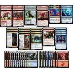 Elite Temur Giant Deck - Blue Green Red - Very Powerful - Modern Legal - Custom Built - Magic The Gathering - MTG - 60 Card!