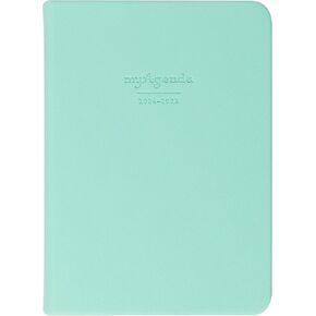 مخطط Myagenda Mini يوليو 2024 إلى ديسمبر 2025 مع غطاء جلدي نباتي