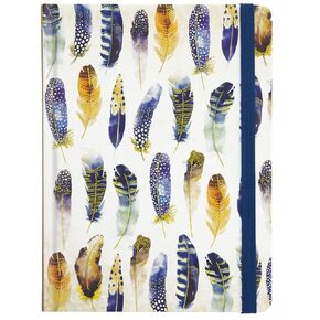 Watercolor Feathers Journal (Diary, Notebook)