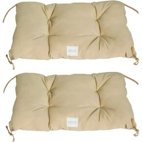 SHENGOCASE 2-Pack 8.7" x 15.7" Soft Cat Kneading Pillow Cushion Bed with Ties for Cat Dog House Perch Shelf, Pad Padding for Cage Kennel Backpack Carrier