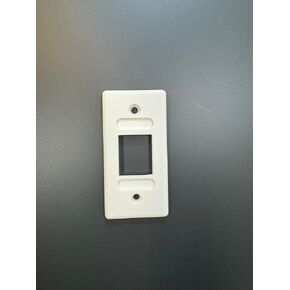 Fleetwood RV Motorhome Switch Plate (Single - Ivory)