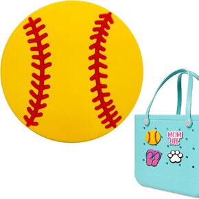 Charms for Beach Bag, Bogg Accessories Charms PVC Rubber Compatible with Beach Bag Original All Models, Insert Decoration for Simple Modern Handbag Totes