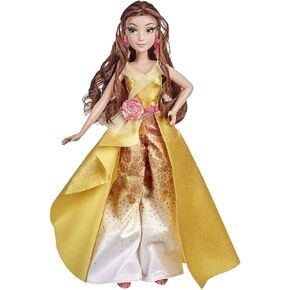 سلسلة Disney Princess Style Series 08 Belle ، دمية أزياء على الطراز المعاصر مع الملحقات ، لعبة قابلة للتحصيل للفتيات 6 سنوات وما فوق