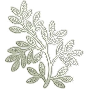 Foliage Die Cut for Card Making, Scrapbooking Die-Cuts,Branches Metal Cutting Dies Congratulations Cuts Happy Birthday Embossing Stencils Template for DIY Scrap-Booking Decor Wedding Blessing Card