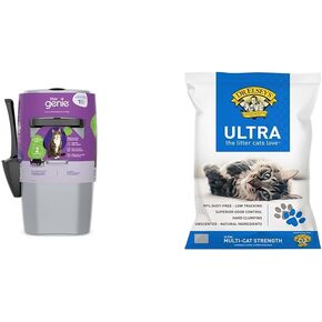 Bundle of Litter Genie Standard Pail + Dr. Elsey’s Premium Clumping Cat Litter (40lb)
