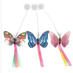 القطط كارولين ترفرف لعبة الفراشة Cat Toy Elcling ، الفراشات البديلة ، تناسب كل شيء مع الكفوف والبوتاروما والعلامات التجارية الأخرى