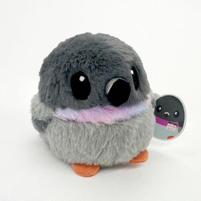 Pigeon Bird Plush with Weighted Fidget Beads. Stress Ball Rock Dove