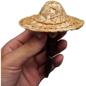 Meetoget 1/6 Scale Figure Doll Knight-Errant Straw hat for 12 inch Action Figure PU104,Beige