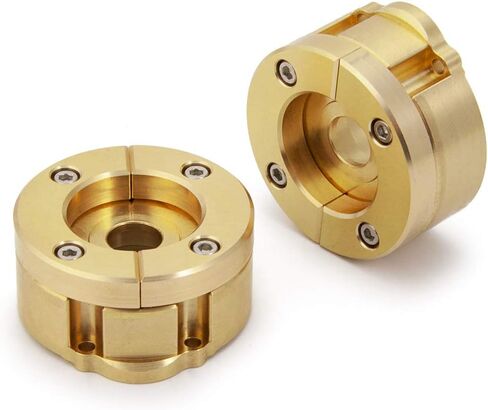 2Pcs Brass Internal Wheel Knuckle Weight Counterweight for 1/10 TRX4 TRX-4 Sport F150 RC Crawler Car Upgrade Part in Saudi Arabia