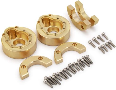 2Pcs Brass Internal Wheel Knuckle Weight Counterweight for 1/10 TRX4 TRX-4 Sport F150 RC Crawler Car Upgrade Part in Saudi Arabia