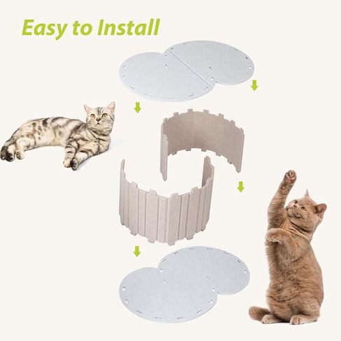 Cat House for Indoor Cats,Multi-Compartment Cat Tunnel for Multiple Cats Hide and Seek,Cat Hideway Cave with Cloud Shape for Puppy Up to Sofa and Cat Indoor Use in Saudi Arabia