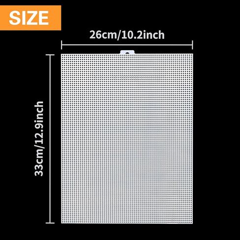 2PCS Fish Tank Divider Plastic Aquarium Dividers with Suction Cups Separating Fishes Transparent Grid Plate Isolation Fish Tank Separator Reusable Adjustable Partition Accessories 17 x 13 Inch in Kuwait