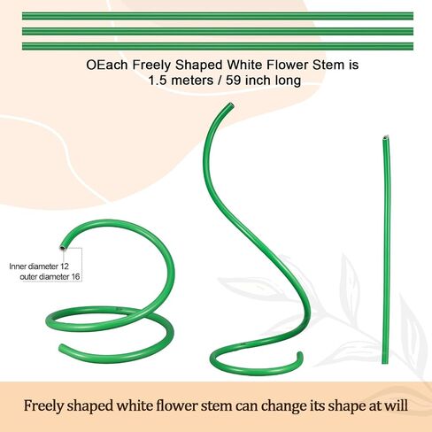 Gilprop 116 PCS Crepe Paper Rolls STELS FLOWER STEM ، تشمل 9.8 × 98 ورقة الورق الاصطناعية 14.76 قدم زهرة الأزهار الزهرية النطاق الزهري لحفلات أعياد الميلاد ديكور مهرجان (وردي) in Kuwait