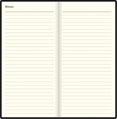 Letts of London® Belgravia 2025 Weekly/Monthly Appointment Book and Planner, 12 Months, January to December, Vertical, Slim Size, 6.625" x 3.25", English, Black (C33SUBK-25) in Kuwait