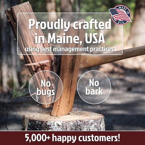 محمص البلوط 5 بوصة الطبخ العالمي الحطب - 14 رطل. ~ 1000CUIN الفرن الممتاز تجفيف الخشب للطهي للشوايات والمدخنين و Ooni ، Solo ، Bertello Pizza Ovens (خشب البلوط الأحمر والأبيض) in Kuwait