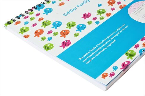 tiddler Family & Household Planner | Undated Weekly Family Organizer/Planner Calendar | Clever Layout in A4 Size (11.7" x 8.3") | Space for 6 People & 1 Years Planning | Features (Fabulous Fairies) in Kuwait