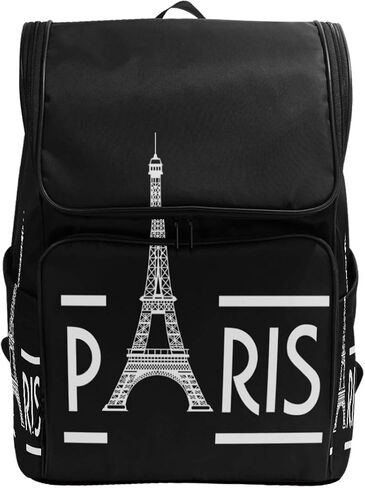 Naanle Stylish Honey Bees and Wildflowers Retro Style Casual Daypack College Students Multipurpose Backpack Large Travel Hiking Bags Computer Bag for Men Women in Saudi Arabia