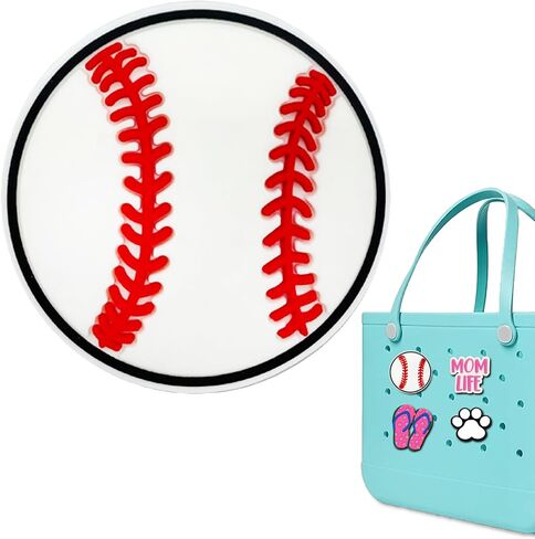 Charms for Beach Bag, Bogg Accessories Charms PVC Rubber Compatible with Beach Bag Original All Models, Insert Decoration for Simple Modern Handbag Totes in Kuwait