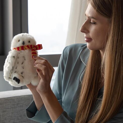 Wizard Owl Plush Toy with Glasses, Scarf, and Hat – Cute Magical Owl Stuffed Animal for Kids, for Fans of Fantasy and Magic in Kuwait