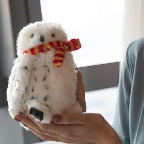 Wizard Owl Plush Toy with Glasses, Scarf, and Hat – Cute Magical Owl Stuffed Animal for Kids, for Fans of Fantasy and Magic in Kuwait