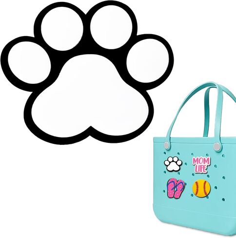 Charms for Beach Bag, Bogg Accessories Charms PVC Rubber Compatible with Beach Bag Original All Models, Insert Decoration for Simple Modern Handbag Totes in Kuwait