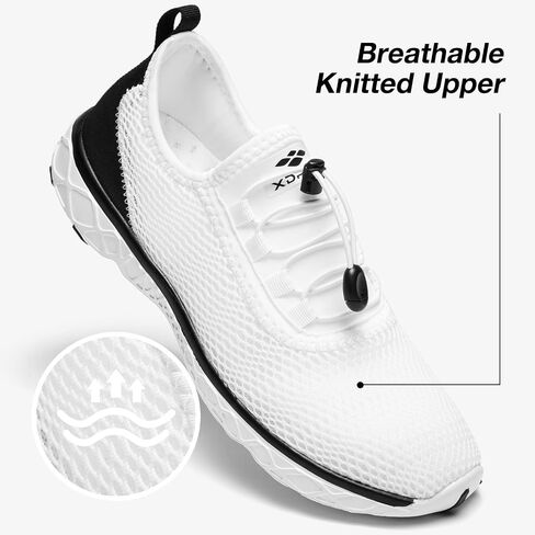 ALEADER Men's Stylish Water Shoes, Quick-Dry Xdrain Water Sneakers, Lightweight & Comfort Footed in Kuwait