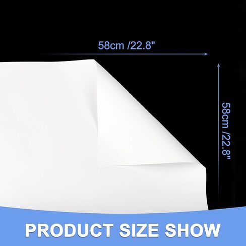 Flower Wrapping Paper - 20 Sheet Waterproof Floral Bouquet Wrapping Paper Fits for Wedding Graduation Gifts - (22.8x22.8 Inch, Cream White) in Saudi Arabia