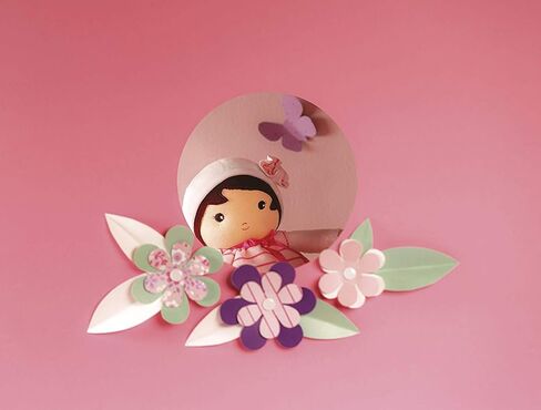 Kaloo Tendresse My First Fabric Doll Rose K 10" - Machine Washable - Ages 0+ - K962080 in Saudi Arabia