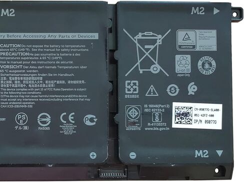 IZKROR GRT01 64Wh 4000mAh 4 خلايا بديلة لبطارية Dell Latitude 5421 5431 5521 5531 Precision 3561 3571 3581 3470 Series Laptop 00P3TJ 0P3TJ 0R05P0 R05P0 05RGW 15.2V in Kuwait