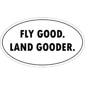(3pcs) Fly Fly Good Gooder Sticker ، شارات الطائرات ، فكاهة الطيران ، شارات المغامرة ، ملصقات طبيعة مغامرة مضحكة ، ملصق سفر لزجاجات المياه ، الكمبيوتر المحمول ، الكمبيوتر المحمول ، ملصقات الأمتعة 3in