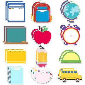 810 أوراق التقدير للمعلم ملاحظات لزجة ، 9 تصاميم ممتعة Blackboard Books Rainbow Pencil المعلمين ذاتي الالتصاق.