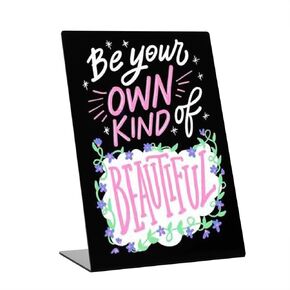 LIRY Products Black Acrylic Tabletop Chalkboard Sign Siled Silecid Schealk Markers Modern Displate Display Board FreeSting Blackboard Wet Menu Memo Party Party Events Buffet Restaurant