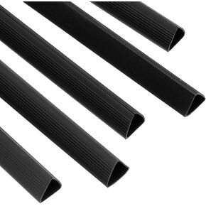 PATIKIL 10Pcs Binding Bars, 25mm Binding Bars Slide Grip 220 Sheets Capacity A4 Size Report Binder Triangle Presentation Binder for Report Cover Resume, Green