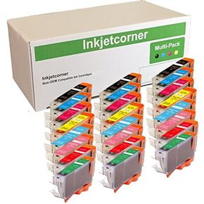 Inkjetcorner Compatible Ink Cartridges Replacement for CLI-8 for use with Pro9000 Mark II (24-Pack)