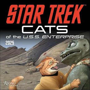 Andrews McMeel Publishing, Star Trek Cats 2025 Wall Calendar