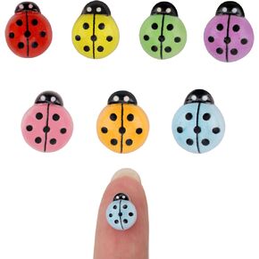 100pcs حيوانات راتنجات صغيرة ، مضيئة راتنجات صغيرة من راتنج الخنفساء تمثال صغير مصغرة تماثيل الخنفساء الحلي للحرف اليدوية.