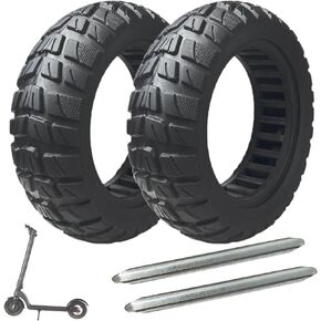 2 حزمة 10x2.75-6.5 إطارات سكوتر ، 70/65-6.5 إطار صلب ، 10x2.70-6.5 سكوتر الإطارات العجلات البديلة 10 بوصة من Hiboy Max3 Alpha Evercross H5 Hover 1
