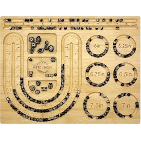 لوحات الخرز لصنع المجوهرات ، لوحة الديكور الخيزران لصنع سوار المجوهرات ، لوحة حبة سوار للسوار ، وصنع المجوهرات ، وأحجام 5 "إلى 8" in Kuwait