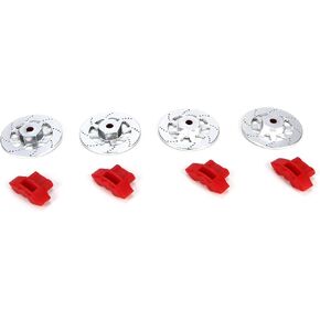 Losi Whex Hex Brake Brake Rotor & Caliper FR/RR Set V100 LOS232067