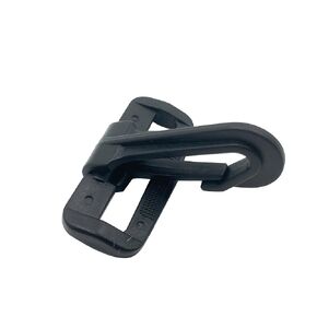 1 1/2 inch Swivel Snap Hook,Black Plastic Lobster Claw Clasp Trigger Clip For Webbing Strap Bag Pack 10 PT1872