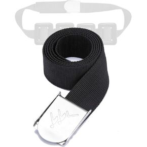 MOOCY Scuba Weight Belt with Stainless Steel Quick Release Buckle, Adjustable 57 Inch Nylon Snorkeling Webbing for Scuba Diving, Spearfishing