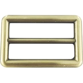 1 1/2 inch Webbing Strap Slider - Rectangle TriGlide Slide Buckles Zinc Alloy Metal Buttons Fasteners 10pcs
